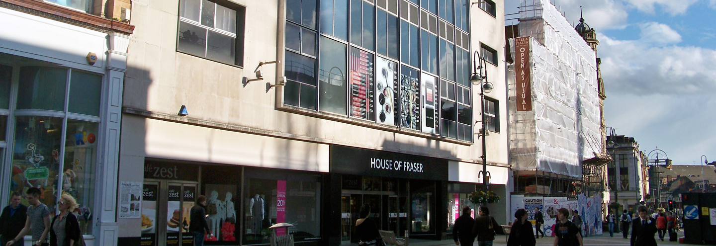 Items available at  House of Fraser